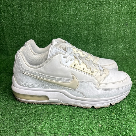 Nike Other - Nike LTD 3 Triple White Athletic Casual Sneakers Size 10 687977-111 Air Max